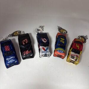 VTG Lot 5 NASCAR Speedie Beanie Race Car Martin Gordon Jarrett Labonte Earnhardt